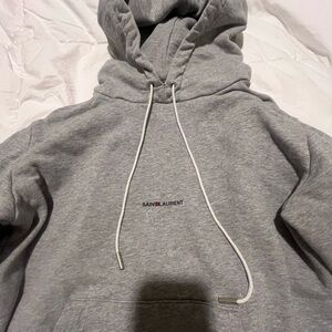 Saint Laurent Gray Women's Hoodie